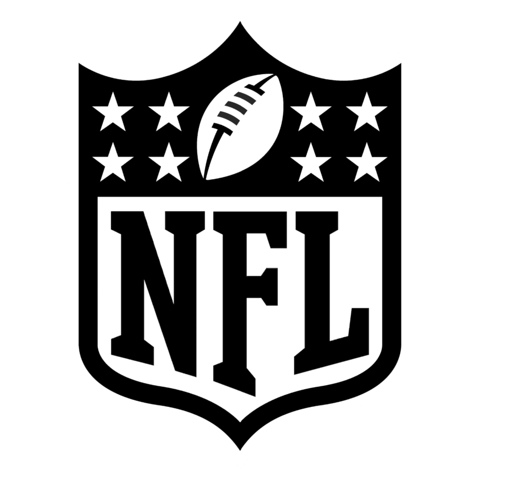 black nfl logo